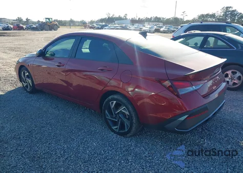 2025 Hyundai Elantra Sel Sport из США, поврежденный, VIN KMHLM4DG1SU870962